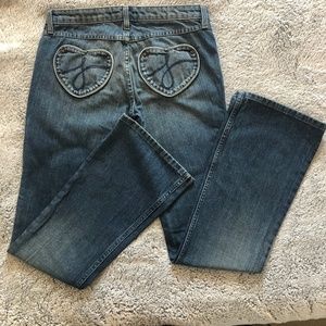 Juicy Couture Boot Cut Jeans - Pocket Detail